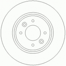 D2189 ROULUNDS Тормозной диск