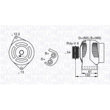 063377018010 MAGNETI MARELLI Генератор