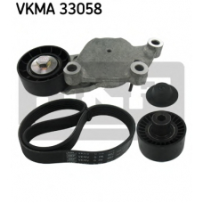 VKMA 33058 SKF Поликлиновой ременный комплект