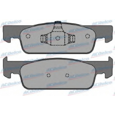 AC0581702D AC Delco Комплект тормозных колодок, дисковый тормоз