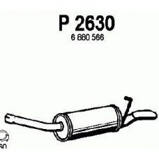 P2630 FENNO Глушитель выхлопных газов конечный