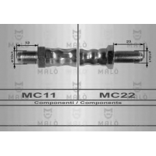 8456 Malo Тормозной шланг