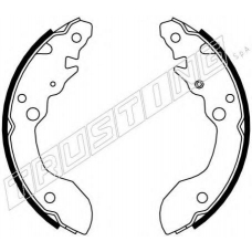 111.244 TRUSTING Комплект тормозных колодок