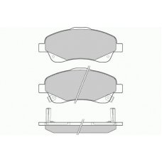 12-1094 E.T.F. Комплект тормозных колодок, дисковый тормоз