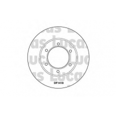 DF1418 TRW Тормозной диск