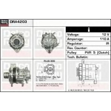 DRA4203 DELCO REMY Генератор