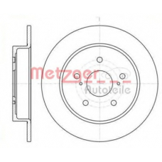 61425.00 METZGER Тормозной диск