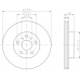 MDC881 MINTEX Тормозной диск