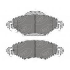 SP 499 PR SCT Комплект тормозных колодок, дисковый тормоз