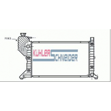 0420401 KUHLER SCHNEIDER Радиатор, охлаждение двигател