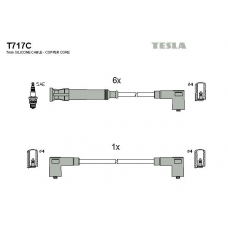 T717C TESLA Комплект проводов зажигания