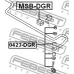 0423-DGR FEBEST Тяга / стойка, стабилизатор