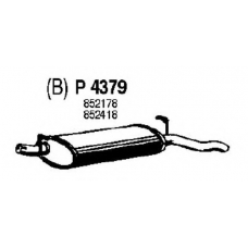 P4379 FENNO Глушитель выхлопных газов конечный