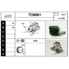 TO9061 SNRA Стартер