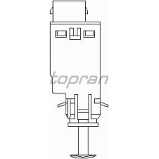 500 497 TOPRAN Выключатель фонаря сигнала торможения