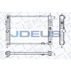 RA0200401 JDEUS Радиатор, охлаждение двигателя