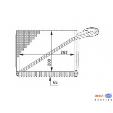 8FV 351 211-191 HELLA Испаритель, кондиционер