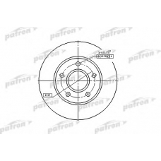 PBD1647 PATRON Тормозной диск