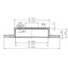 BDC4815 QUINTON HAZELL Тормозной диск