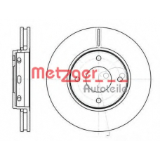 6110456 METZGER Тормозной диск