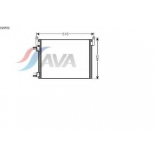 OL5452 AVA Конденсатор, кондиционер