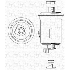 213908908320 MAGNETI MARELLI Топливный фильтр