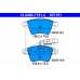 13.0460-7191.2 ATE Комплект тормозных колодок, дисковый тормоз