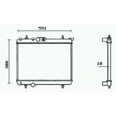 RM0226 EQUAL QUALITY Радиатор, охлаждение двигателя