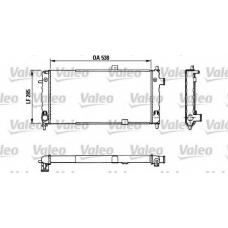 883771 VALEO Радиатор, охлаждение двигателя