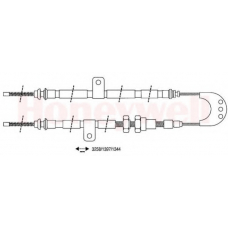 432185B BENDIX Трос, стояночная тормозная система