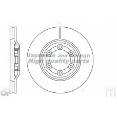 IS606-01 ASHUKI Тормозной диск