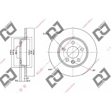 BD1504 DJ PARTS Тормозной диск