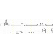 8115 17015 TRISCAN Сигнализатор, износ тормозных колодок