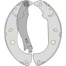 K635119 MGA Комплект тормозов, барабанный тормозной механизм