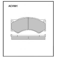 ACV001 Allied Nippon Тормозные колодки