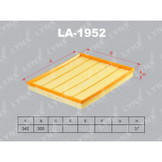 LA-1952 LYNX Фильтр возд. ford transit 2.2t