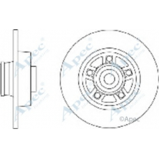 DSK2457 APEC Тормозной диск