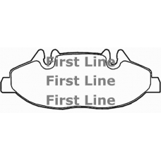 FBP3588 FIRST LINE Комплект тормозных колодок, дисковый тормоз