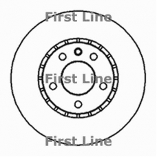 FBD360 FIRST LINE Тормозной диск