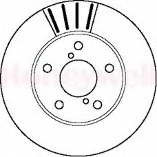 562116B BENDIX Тормозной диск