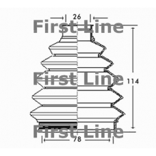 FCB2347 FIRST LINE Пыльник, приводной вал