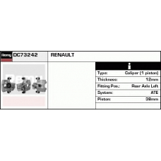 DC73242 DELCO REMY Тормозной суппорт