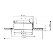 BDC3141 QUINTON HAZELL Тормозной диск