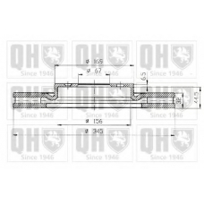 BDC5231 QUINTON HAZELL Тормозной диск