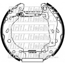 16452 fri.tech. Комплект тормозных колодок