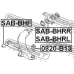 SAB-BHRL FEBEST Подвеска, рычаг независимой подвески колеса