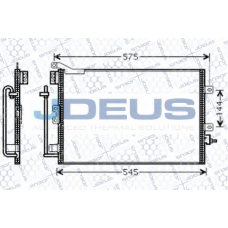 723M80 JDEUS Конденсатор, кондиционер
