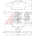 37509 OE ABS Комплект тормозных колодок, дисковый тормоз