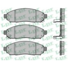 05P1495 LPR Комплект тормозных колодок, дисковый тормоз