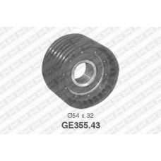 GE355.43 SNR Паразитный / ведущий ролик, зубчатый ремень